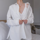 Boyfriend Over-shirt in Cotton Poplin