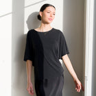 Cupro Drape Dolman Tee