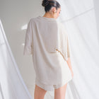 Soft Linen Top and Shorts Set