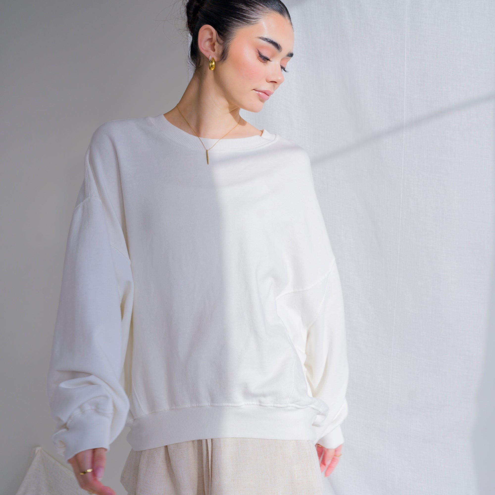 Naomi French Terry Sweater made of Organic Cotton