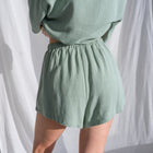 Soft Linen Top and Shorts Set