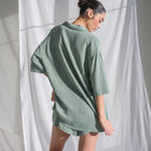 Soft Linen Top and Shorts Set