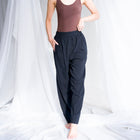 Draped Harem Pants in Soft Rayon