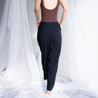 Draped Harem Pants in Soft Rayon