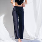 Buttery Soft Knit Pants with Slit Design