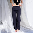 Buttery Soft Knit Pants with Slit Design