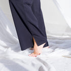 Buttery Soft Knit Pants with Slit Design