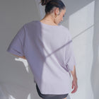 Oversized Boyfriend Tee in a Cotton Mineral Wash Fabric