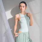 Super Soft Sleeveless Bodysuit in Pastel Colours