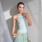 Super Soft Sleeveless Bodysuit in Pastel Colours