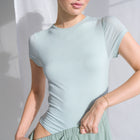 Super Soft T-Shirt Bodysuit in Pastel Colours