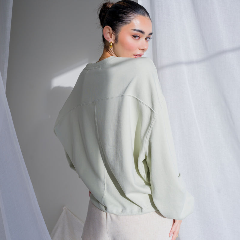 Naomi French Terry Sweater made of Organic Cotton