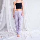 Draped Harem Pants in Soft Rayon