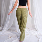 Draped Harem Pants in Soft Rayon