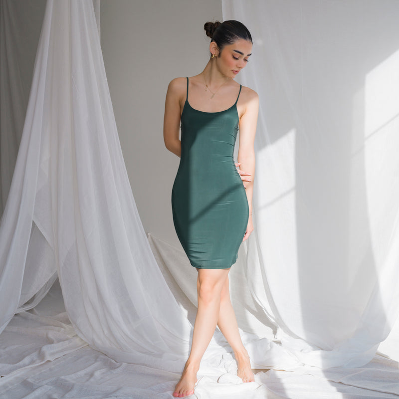 Silky Soft Dress in Stretchy Performance Fabric